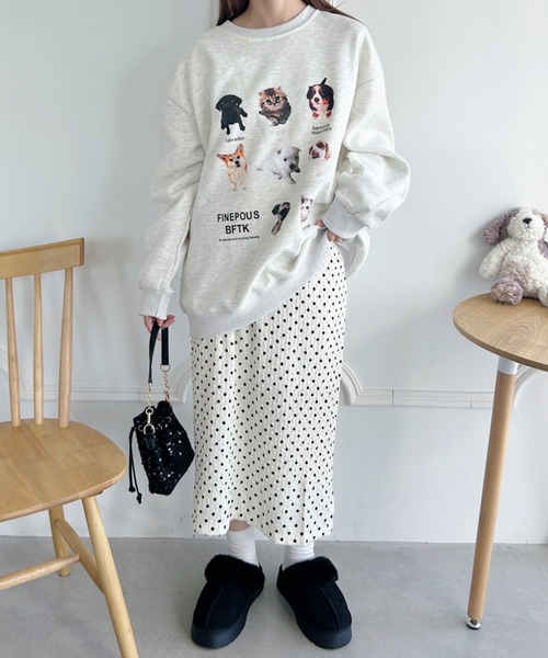 Loueme(ルエム)の「フェイクファームートン厚底スリッポンシューズ(その他シューズ・レディース・キャメル/アイボリー/ブラック・23.5cm/24.5cm)」の14枚目の写真