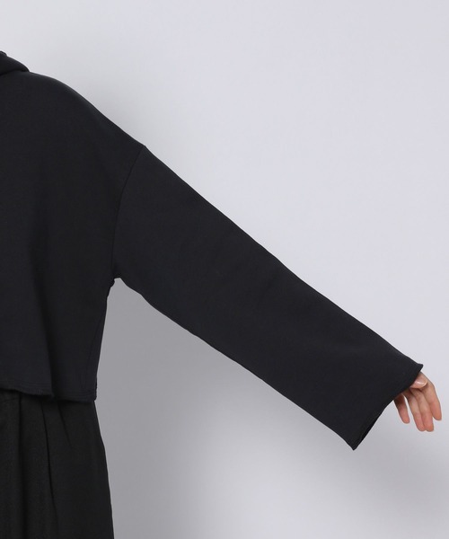 LEPSIM（レプシィム）の「ショートフーディー　908528（パーカー・レディース・グレー/ブラック/アイボリー/グレー系その他・FREE）」の19枚目の写真