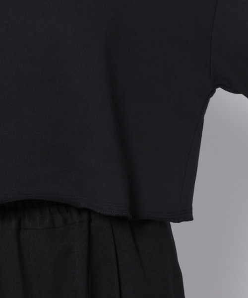 LEPSIM（レプシィム）の「ショートフーディー　908528（パーカー・レディース・グレー/ブラック/アイボリー/グレー系その他・FREE）」の20枚目の写真