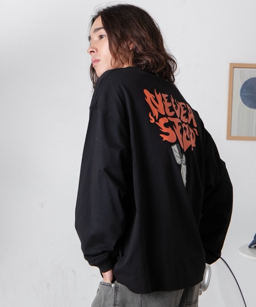 WEGO（ウィゴー）の「WEGO/アソートモチーフグラフィックロンT（Tシャツ/カットソー・メンズ・その他1/その他2/その他3/その他4・LARGE/SMALL/MEDIUM）」の18枚目の写真
