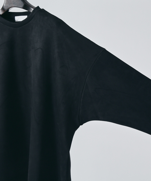 【AHABAHOUSE】ネオスエードドルマンスリーブ長袖Tシャツ/スウェット