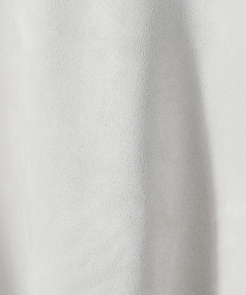 AH ABAHOUSE（エーエイチアバハウス）の「【AH ABAHOUSE】ネオスエード  ドルマンスリーブ 長袖Tシャツ/スウェット（Tシャツ/カットソー・メンズ・ダークグリーン/グレイッシュベージュ/グレー系その他/ブラック・フリー）」の10枚目の写真