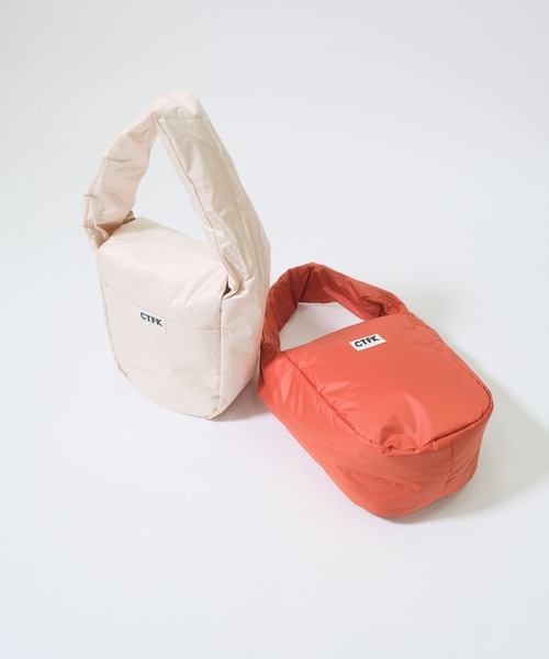 Casselini(キャセリーニ)の「【Casselini/キャセリーニ】クッションミニバック(ハンドバッグ・レディース・オレンジ/ホワイト・FREE)」の5枚目の写真