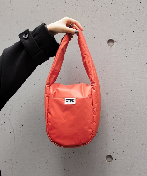 Casselini(キャセリーニ)の「【Casselini/キャセリーニ】クッションミニバック(ハンドバッグ・レディース・オレンジ/ホワイト・FREE)」の11枚目の写真