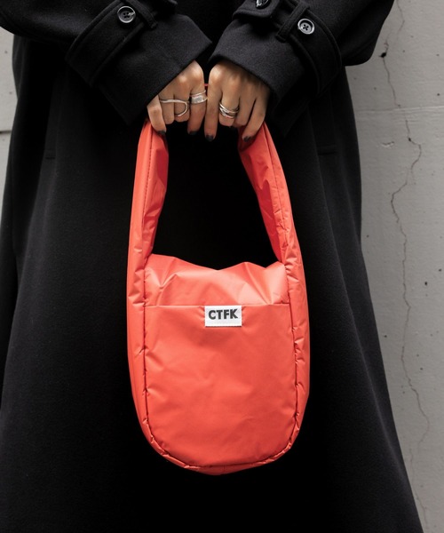 Casselini(キャセリーニ)の「【Casselini/キャセリーニ】クッションミニバック(ハンドバッグ・レディース・オレンジ/ホワイト・FREE)」の8枚目の写真