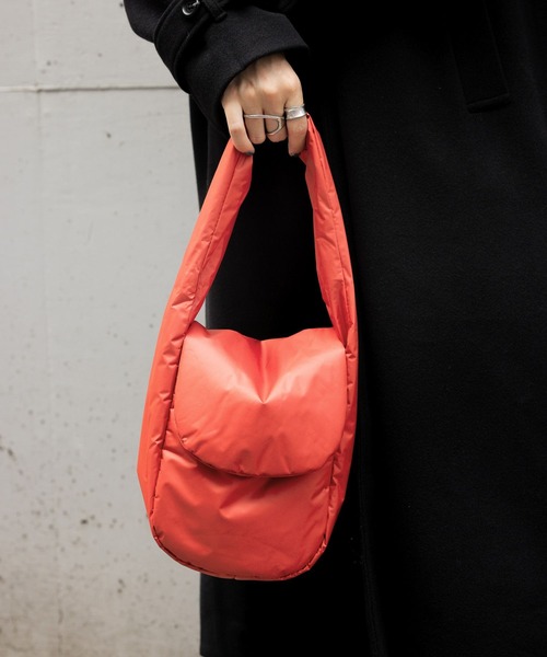 Casselini(キャセリーニ)の「【Casselini/キャセリーニ】クッションミニバック(ハンドバッグ・レディース・オレンジ/ホワイト・FREE)」の9枚目の写真