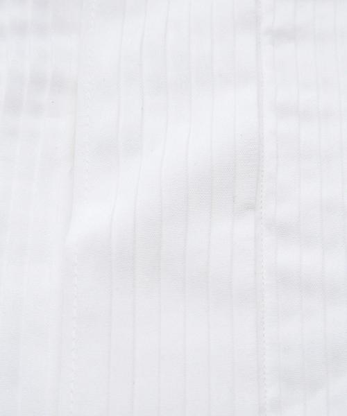 UNITED ARROWS（ユナイテッドアローズ）の「UA FML ウィングカラー プリーツ シャツ ▽◆（シャツ/ブラウス・メンズ・ホワイト・39cm/40cm/38cm/37cm/41cm）」の8枚目の写真