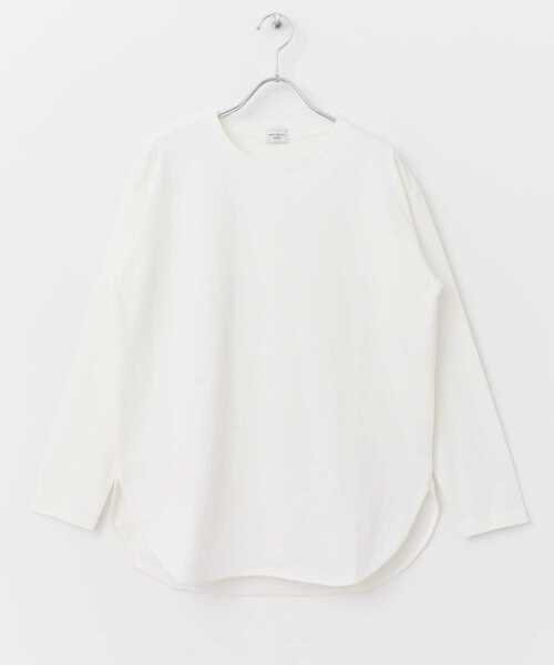 URBAN RESEARCH DOORS(アーバンリサーチドアーズ)の「USAコットンラウンドヘムカットソー(Tシャツ/カットソー・レディース・オフホワイト・MEDIUM)」の15枚目の写真