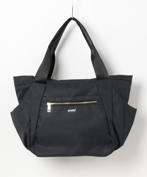 anello（アネロ）の「anello GRANDE / 両面撥水杢ポリＧＬ　トートバッグ / GTT0473Z（トートバッグ・レディース・オレンジ/ネイビー/ブラック/ライトグレー・ONESIZE）」の12枚目の写真