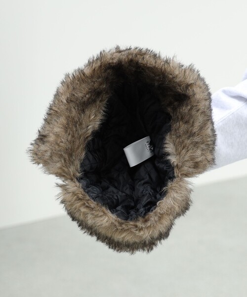 BEAMS HEART（ビームスハート）の「アビエイター キャップ（キャップ・メンズ・ブラック・ONE SIZE）」の5枚目の写真