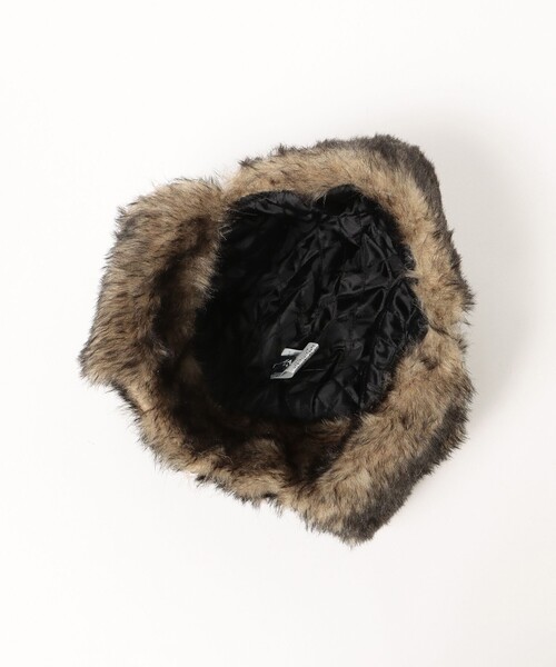 BEAMS HEART（ビームスハート）の「アビエイター キャップ（キャップ・メンズ・ブラック・ONE SIZE）」の11枚目の写真