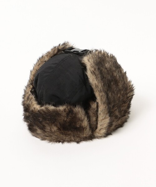 BEAMS HEART（ビームスハート）の「アビエイター キャップ（キャップ・メンズ・ブラック・ONE SIZE）」の12枚目の写真