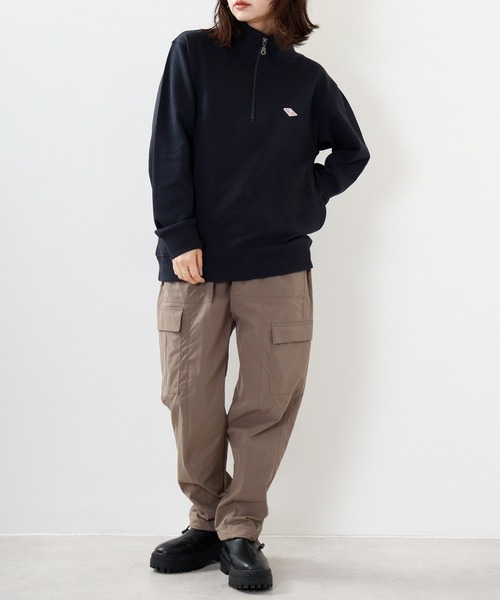 ROOT THREE(ルートスリー)の「ROOT THREE 裾絞り はっ水 ストレッチ セミワイド ベイカー カーゴ パラシュート パンツ(カーゴパンツ・メンズ・ブラック/カーキ/モカ・L/LL/M)」の15枚目の写真