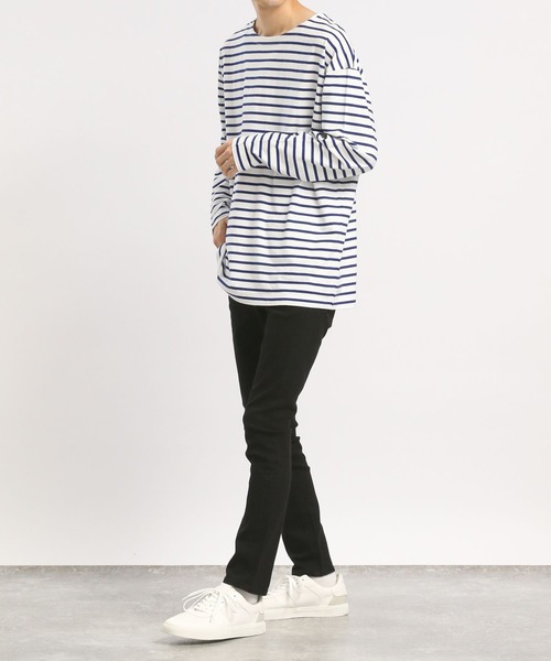 GLOBAL WORK Smile Seed Store(グローバルワーク スマイルシードストア)の「ストレッチスリムテーパードデニム/180868(デニムパンツ・メンズ・スカイブルー/ネイビー/ブラック・SMALL/LARGE/MEDIUM/X-LARGE)」の11枚目の写真