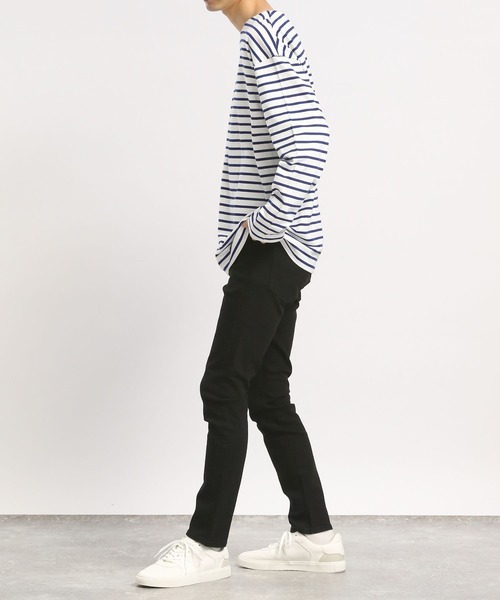 GLOBAL WORK Smile Seed Store(グローバルワーク スマイルシードストア)の「ストレッチスリムテーパードデニム/180868(デニムパンツ・メンズ・スカイブルー/ネイビー/ブラック・SMALL/LARGE/MEDIUM/X-LARGE)」の12枚目の写真