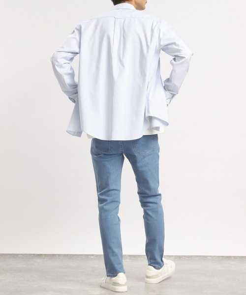 GLOBAL WORK Smile Seed Store(グローバルワーク スマイルシードストア)の「ストレッチスリムテーパードデニム/180868(デニムパンツ・メンズ・スカイブルー/ネイビー/ブラック・SMALL/LARGE/MEDIUM/X-LARGE)」の18枚目の写真