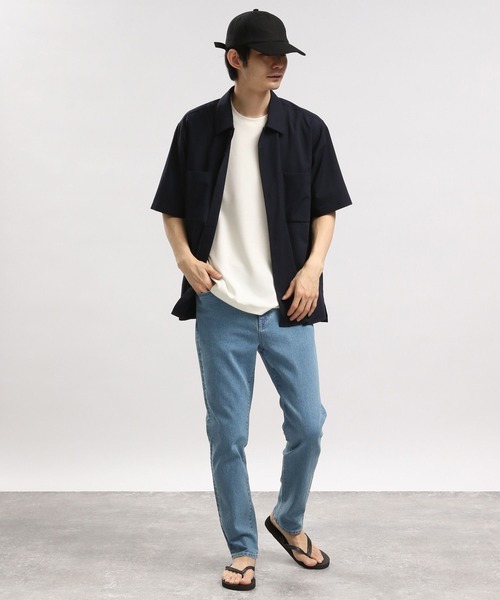 GLOBAL WORK Smile Seed Store(グローバルワーク スマイルシードストア)の「ストレッチスリムテーパードデニム/180868(デニムパンツ・メンズ・スカイブルー/ネイビー/ブラック・SMALL/LARGE/MEDIUM/X-LARGE)」の22枚目の写真