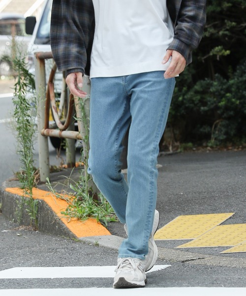 GLOBAL WORK Smile Seed Store(グローバルワーク スマイルシードストア)の「ストレッチスリムテーパードデニム/180868(デニムパンツ・メンズ・スカイブルー/ネイビー/ブラック・SMALL/LARGE/MEDIUM/X-LARGE)」の6枚目の写真