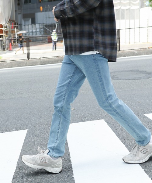 GLOBAL WORK Smile Seed Store(グローバルワーク スマイルシードストア)の「ストレッチスリムテーパードデニム/180868(デニムパンツ・メンズ・スカイブルー/ネイビー/ブラック・SMALL/LARGE/MEDIUM/X-LARGE)」の10枚目の写真