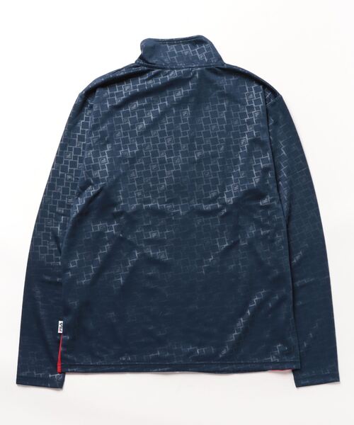 FILA（フィラ）の「《FILA》ｴﾝﾎﾞｽｽﾀﾝﾄﾞｼﾞｬｹｯﾄ FM6556（ナイロンジャケット・メンズ・ネイビー/ブラック/イエロー/ブルー・LL/M/L）」の5枚目の写真