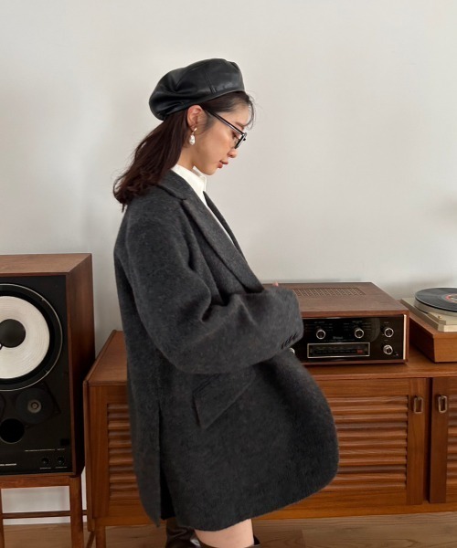 LILY BROWN（リリーブラウン）の「シャギーオーバージャケット（その他