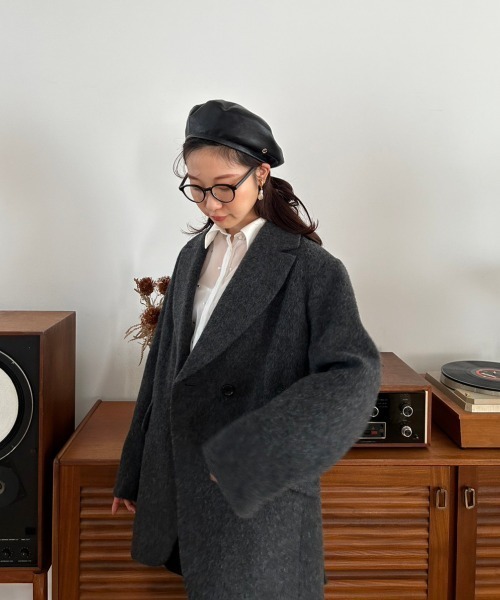 LILY BROWN（リリーブラウン）の「シャギーオーバージャケット（その他