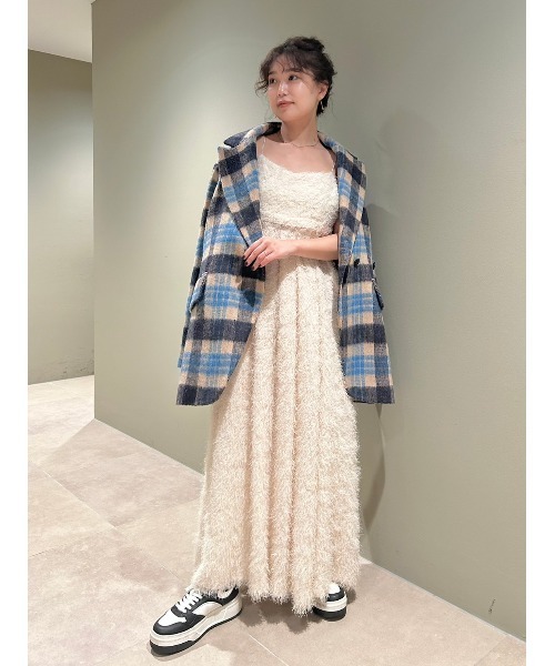 LILY BROWN（リリーブラウン）の「シャギーオーバージャケット（その他