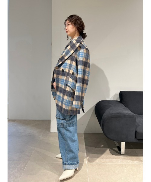 LILY BROWN（リリーブラウン）の「シャギーオーバージャケット（その他