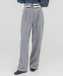 UNITED TOKYO | 2WAYレタードラベルストレートパンツ(スラックス)