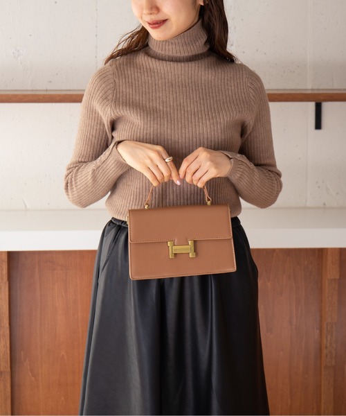 SETUP7（セットアップセブン）の「【SETUP7】PUレザー Hモチーフ