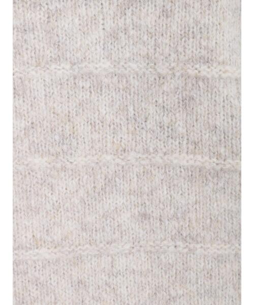 Samansa Mos2（サマンサ モスモス）の「リボン前後着ニットカーディガン（カーディガン/ボレロ・レディース・キナリ/オレンジ/チャコールグレー・F）」の22枚目の写真