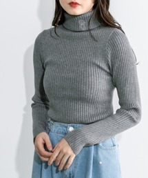 OLIVE des OLIVE | ベーシックリブタートル　1032050470(ニット/セーター)