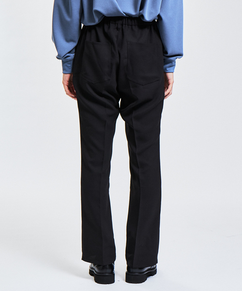 AH ABAHOUSE（エーエイチアバハウス）の「【AH ABAHOUSE】トロミ生地 フレアスラックス（スラックス・メンズ・ブラック/グリーン/チャコールグレー/ブラウン・46/48）」の7枚目の写真