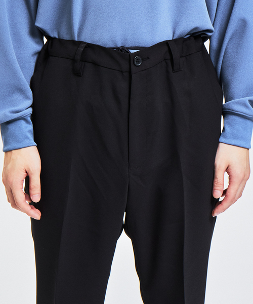 AH ABAHOUSE（エーエイチアバハウス）の「【AH ABAHOUSE】トロミ生地 フレアスラックス（スラックス・メンズ・ブラック/グリーン/チャコールグレー/ブラウン・46/48）」の21枚目の写真