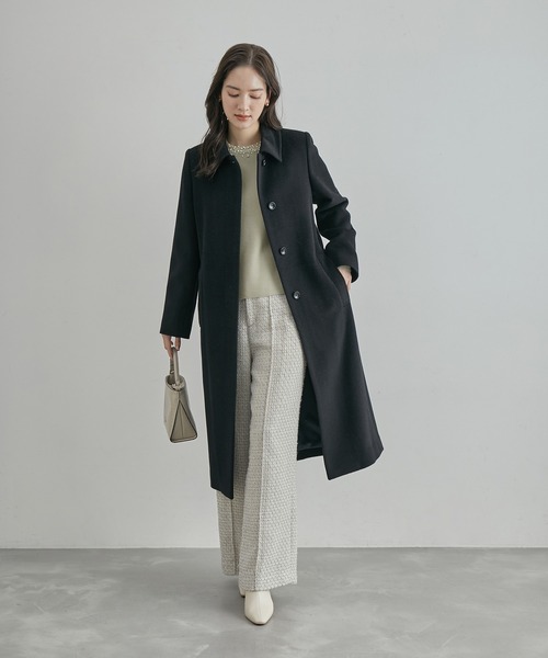 ROPE'（ロペ）の「パールディティールデザインニット（ニット/セーター・レディース・ブラック/ライトグリーン/ピンク・FREE）」の13枚目の写真