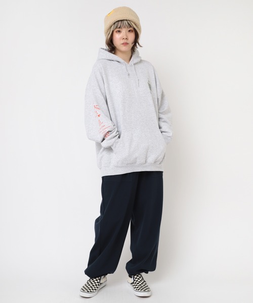 RNA（アールエヌエー）の「M2187 繁栄プリントパーカー（パーカー・レディース・アッシュグレー/ブラック/マスタード・MEDIUM）」の14枚目の写真