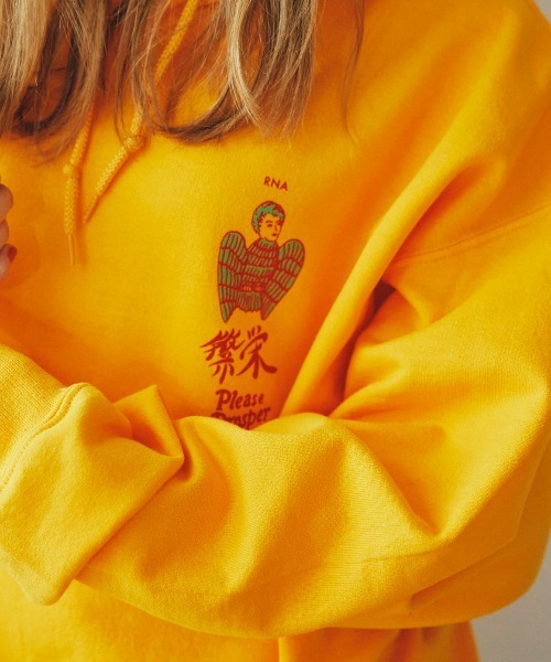 RNA（アールエヌエー）の「M2187 繁栄プリントパーカー（パーカー・レディース・アッシュグレー/ブラック/マスタード・MEDIUM）」の12枚目の写真