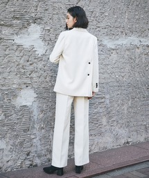 パンツ ハンサムスーツ ボタン ジャケット ダブル」に該当する