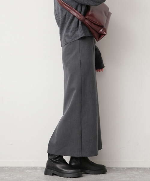 SLOBE IENA（スローブイエナ）の「裏起毛タイトスカート（スカート・レディース・ブラック/ライトグレー・38/36）」の17枚目の写真