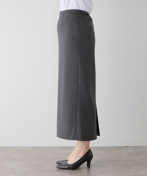 SLOBE IENA（スローブイエナ）の「裏起毛タイトスカート（スカート・レディース・ブラック/ライトグレー・38/36）」の21枚目の写真