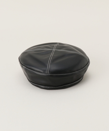 BRIE LEON | 【BRIE LEON/ブリーレオン】ベレー ブラック(ハンチング/ベレー帽)