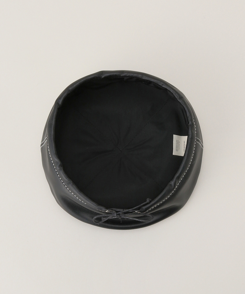 BRIE LEON（ブリーレオン）の「【BRIE LEON/ブリーレオン】ベレー　ブラック（ハンチング/ベレー帽・レディース・ブラック・FREE）」の4枚目の写真