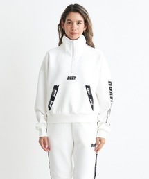 MY WAY STAND ZIP/ロキシー速乾UVカットリラックスフィットハーフZIPスタンドブルゾン