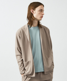 ABAHOUSE | 【セットアップ対応】ハイストレッチ ジョーゼット カーディガン/ジャケット(カーディガン/ボレロ)