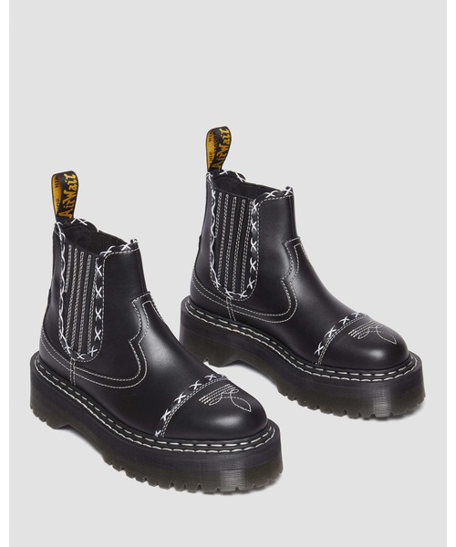 Dr. Martens（ドクターマーチン）の「Dr. Martens/ドクターマーチン 2976 QUAD ゴシックアメリカーナ チェルシーブーツ 31430001（ブーツ・メンズ・ブラック・UK4/UK5/UK6/UK7/UK8/UK9/UK10/UK11/UK3）」の6枚目の写真