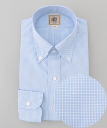 J.PRESS（ジェイプレス）の「【Single Needle Tailoring / 形態安定】ミニギンガムチェック シャツ / B.D.（シャツ/ブラウス）」