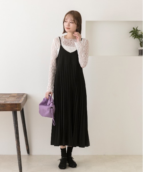 セール】レイヤード レーストップス（Tシャツ/カットソー）｜ad thie