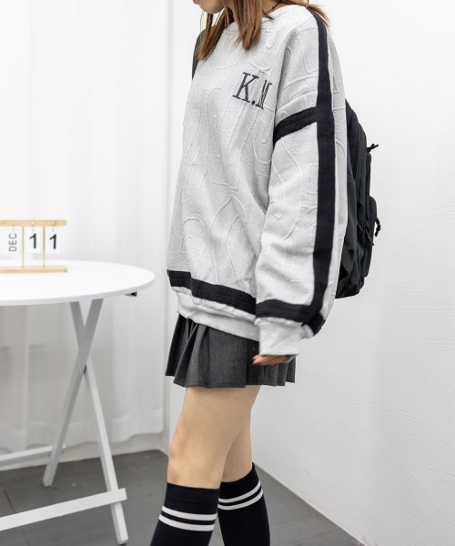Miniministore（ミニミニストア）の「トレーナーレディース 春秋スウェット長袖（パーカー・レディース・ホワイト/ブラック/グレー・FREE）」の18枚目の写真