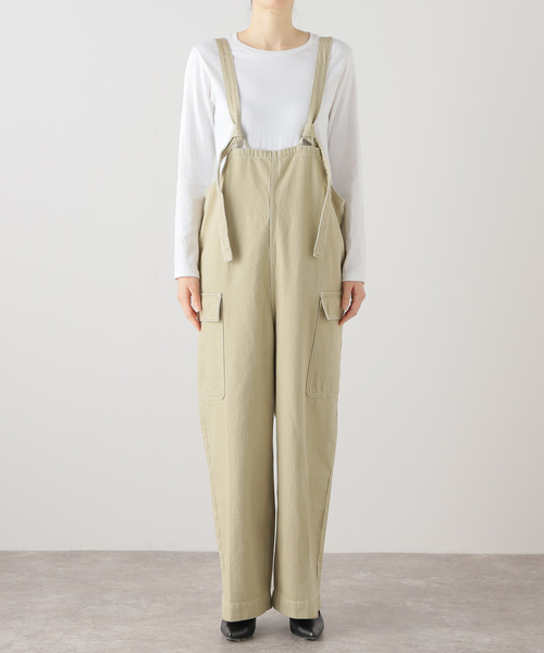 LIVINGTONE（リヴィントーン）の「【LIVINGTONE/リヴィントーン】NICK：パンツ（その他パンツ・レディース・ベージュ・36）」の2枚目の写真