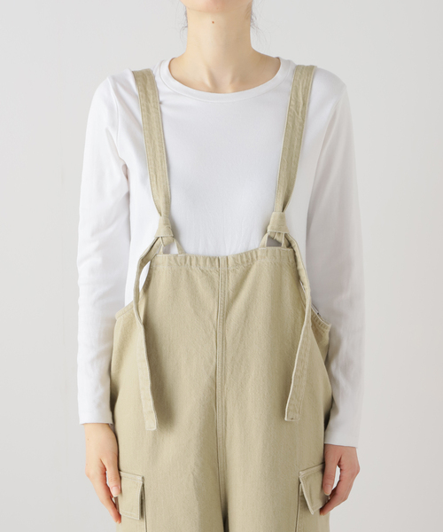 LIVINGTONE（リヴィントーン）の「【LIVINGTONE/リヴィントーン】NICK：パンツ（その他パンツ・レディース・ベージュ・36）」の5枚目の写真